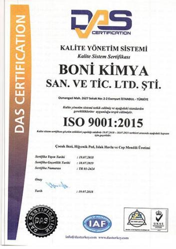 ISO 9001:2015 (TR)