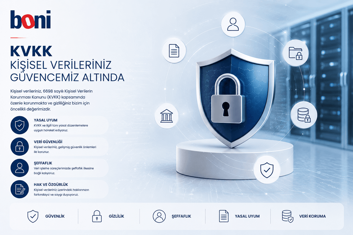 Boni Kimya KVKK ve Gizlilik Politikası